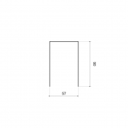 Схема Соединительный межэтажный элемент КПСУ-В 57x90